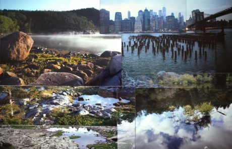 Reflet dans la brume - EmPinsan - collage photo